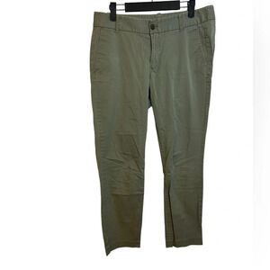 J.Crew Olive Green Frankie Khaki Pants